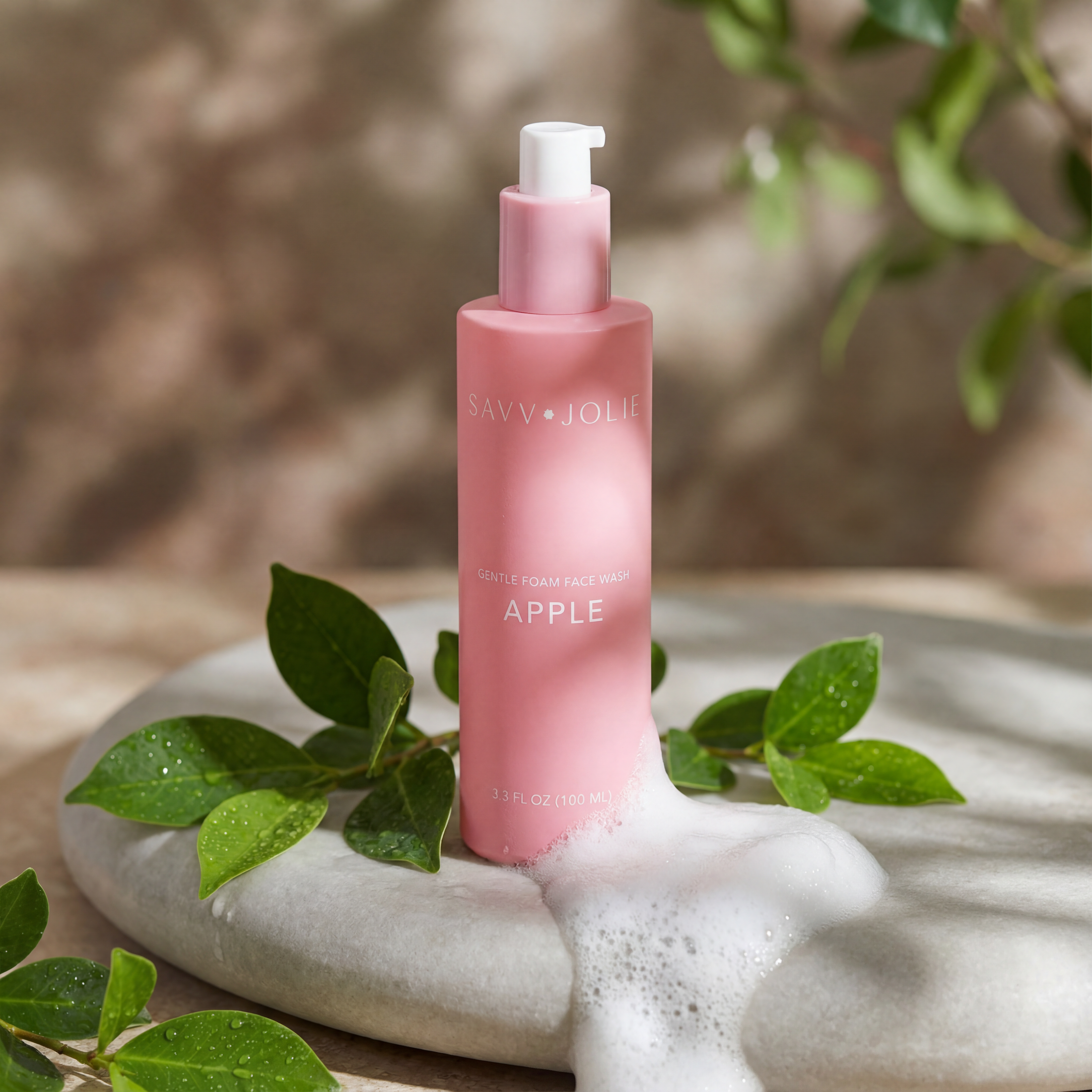 Gentle Foam Face Wash – Apple – Savv Jolie