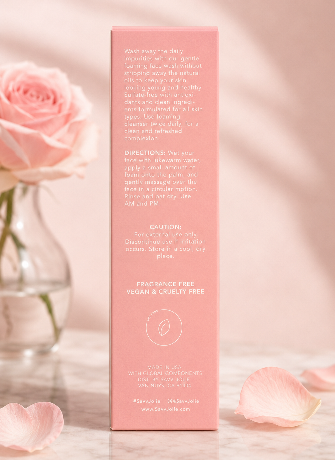 Gentle Foam Face Wash – Apple